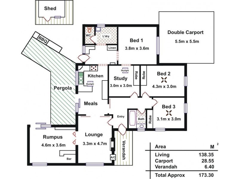9 Bailey Street, St Marys SA 5042 Floorplan