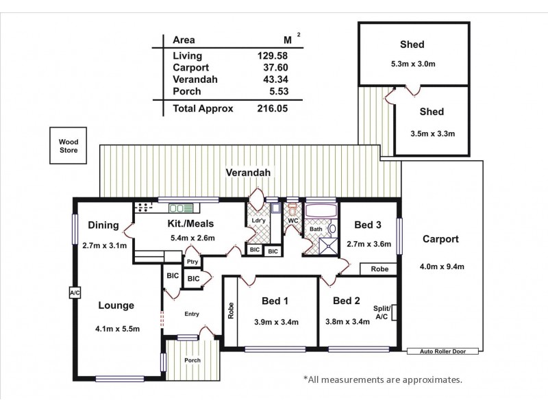 199 Daws Road, Pasadena SA 5042 Floorplan
