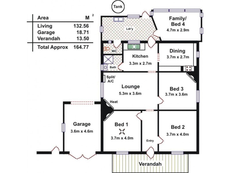 53 Rozells Avenue, Colonel Light Gardens SA 5041 Floorplan