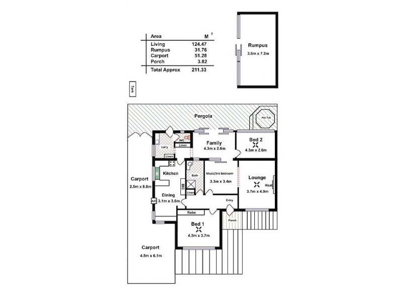 51 Morgan Avenue, Daw Park SA 5041 Floorplan