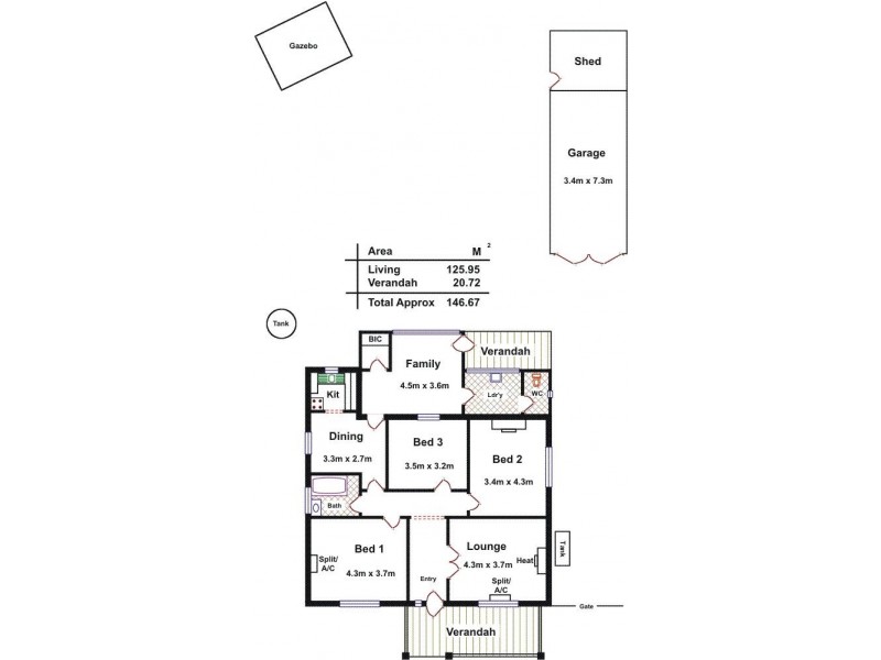 60 Aver Avenue, Daw Park SA 5041 Floorplan