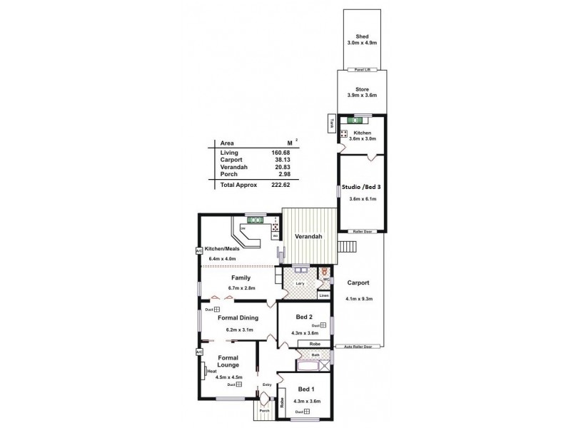 23 Frontenac Avenue, Panorama SA 5041 Floorplan