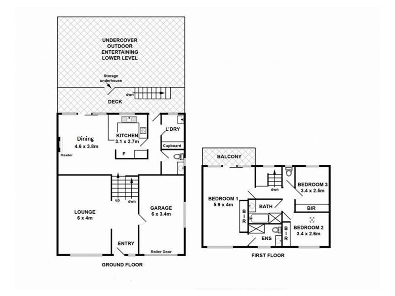 3A Glenwood Drive, Bellevue Heights SA 5050 Floorplan