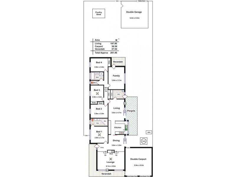 4 Station Avenue, Blackwood SA 5051 Floorplan