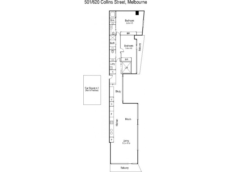 501/620 Collins Street, Melbourne VIC 3000