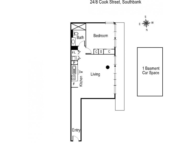 24/8 Cook Street, Southbank VIC 3006