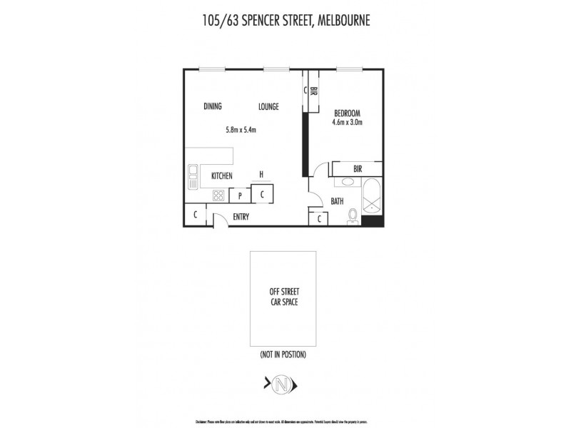 105/63 Spencer Street, Melbourne VIC 3000