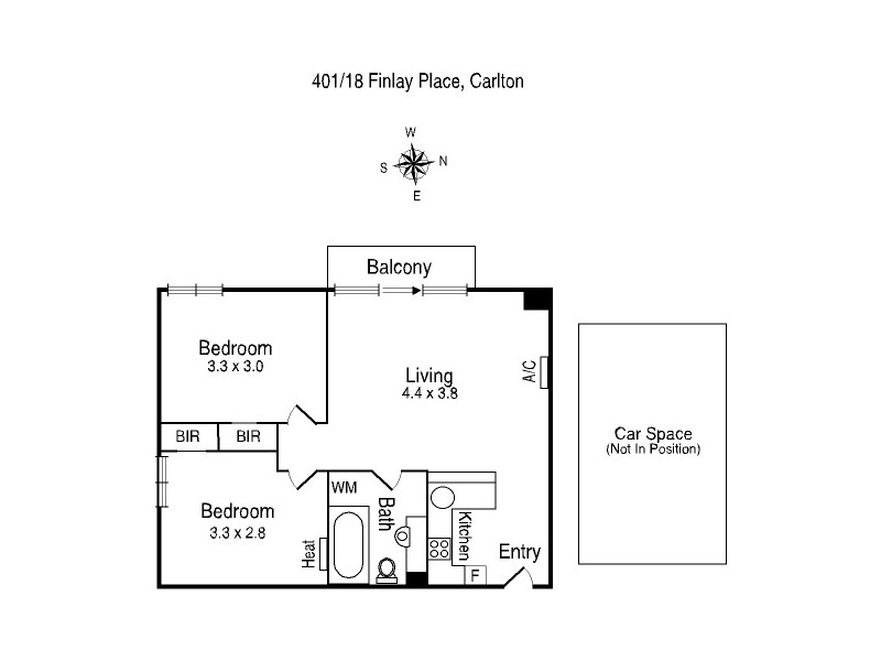 401/18 Finlay Place, Carlton VIC 3053