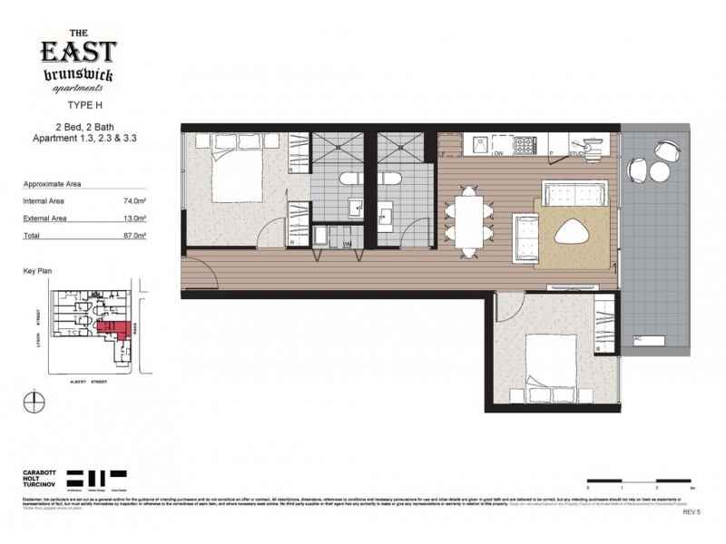 2br2bath/280 Lygon street, Brunswick East VIC 3057