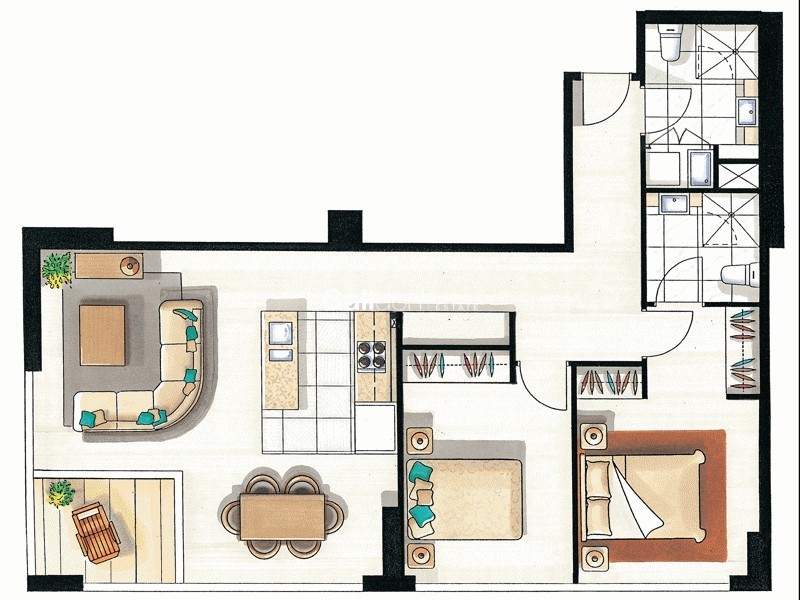 1607/100 Harbour Esplanade, Docklands VIC 3008