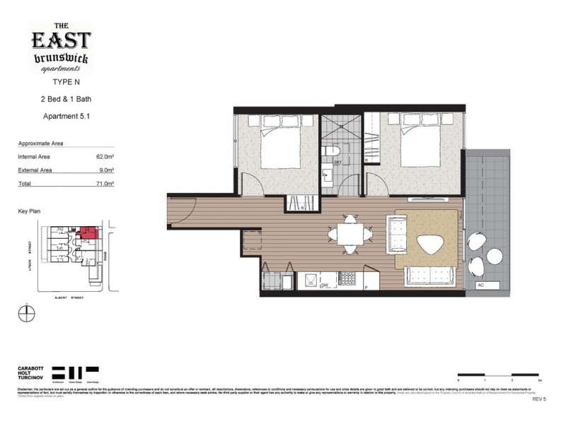 5.1/280 Lygon Street, Brunswick East VIC 3057