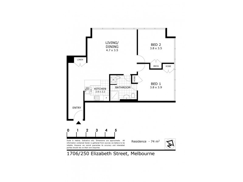 1706/250 Elizabeth Street, Melbourne VIC 3000