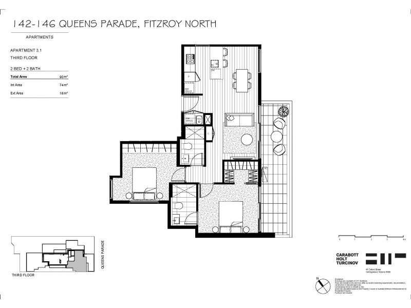 3.1/142 Queens  Pde, Fitzroy North VIC 3068