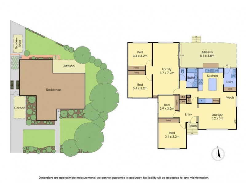 4 Westburn Grove, Scoresby VIC 3179 Floorplan