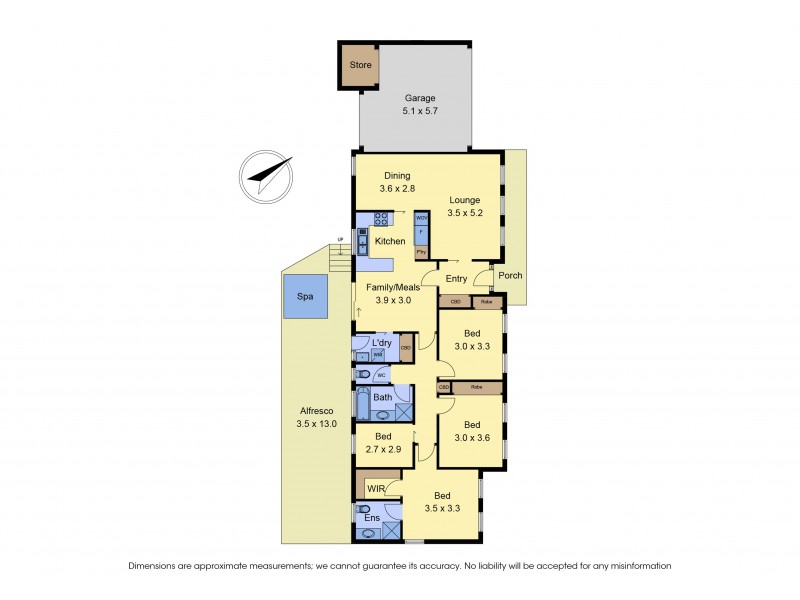 9 Birchfield Crescent, Wantirna VIC 3152 Floorplan