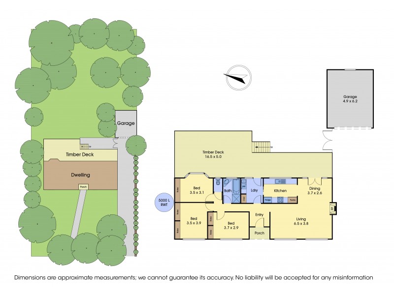 9 Bradman Court, Boronia VIC 3155 Floorplan