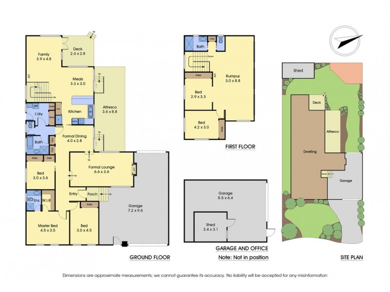 4 Clarke Crescent, Wantirna South VIC 3152 Floorplan
