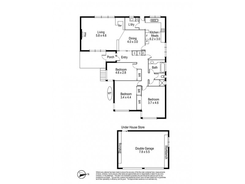 6 Don Court, Wantirna South VIC 3152 Floorplan