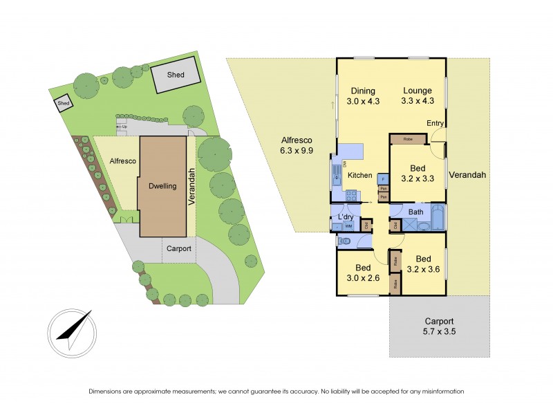 5 Chagall Court, Scoresby VIC 3179 Floorplan