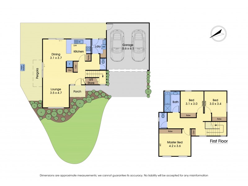 1/20 Kensington Place, Wantirna South VIC 3152 Floorplan