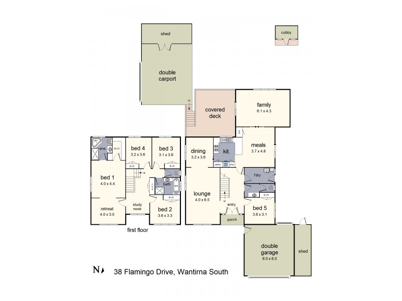38 FLAMINGO DRIVE, Wantirna South VIC 3152 Floorplan