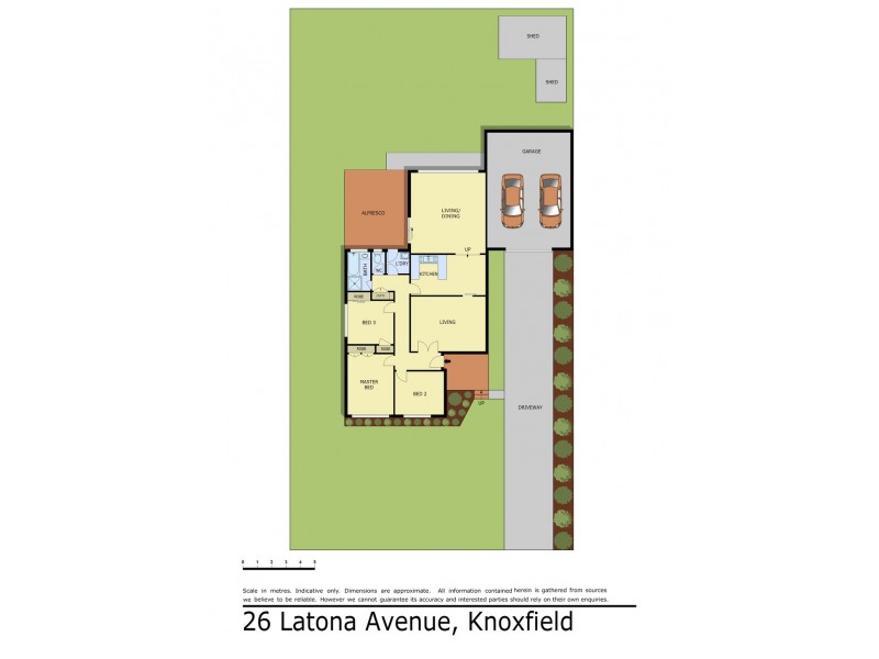 26 Latona Avenue, Knoxfield VIC 3180 Floorplan