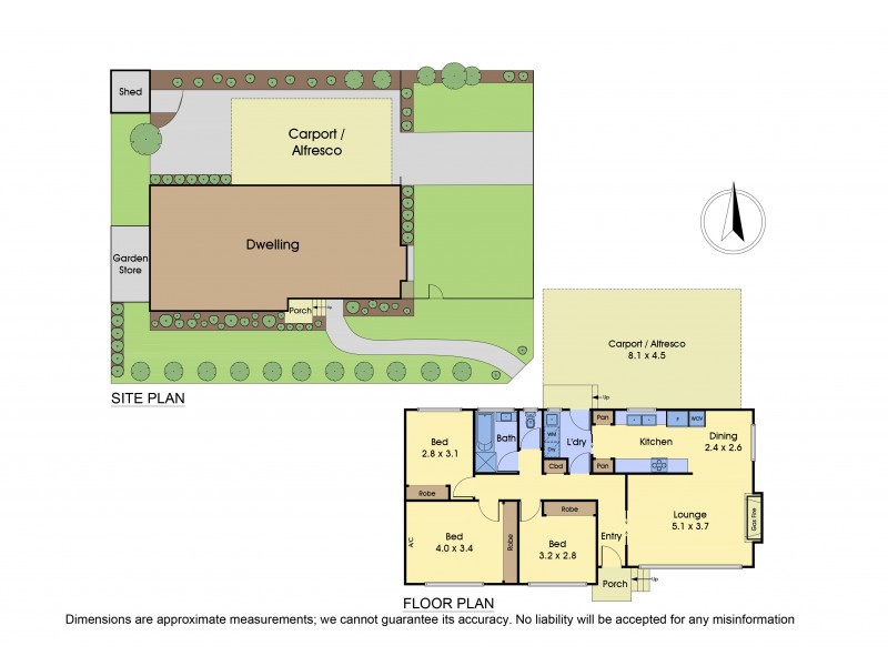 36 Zarro Street, Scoresby VIC 3179 Floorplan
