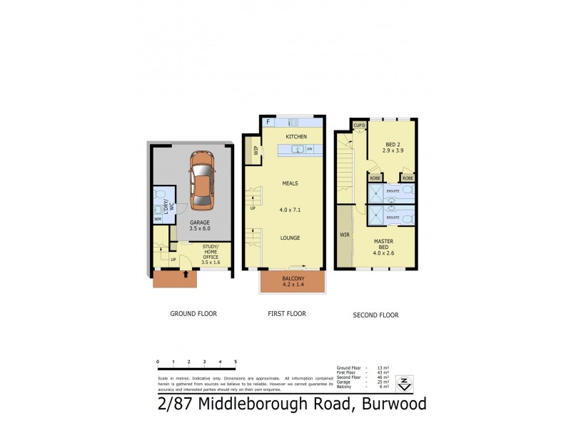 2/87 Middleborough Road, Burwood VIC 3125 Floorplan