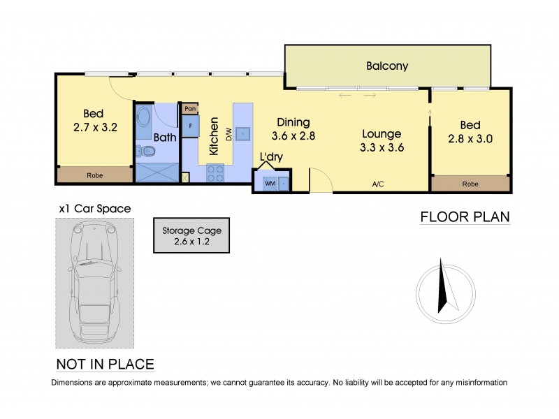 112/251 Canterbury Road, Forest Hill VIC 3131 Floorplan