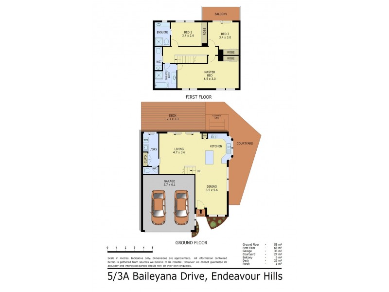 5/3A Baileyana Drive, Endeavour Hills VIC 3802 Floorplan