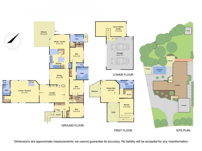 44 Bareena Avenue, Rowville VIC 3178 Floorplan