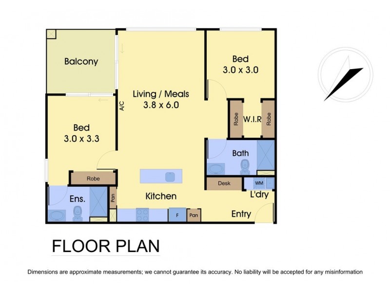 603C/400-408 Burwood Highway, Wantirna South VIC 3152 Floorplan