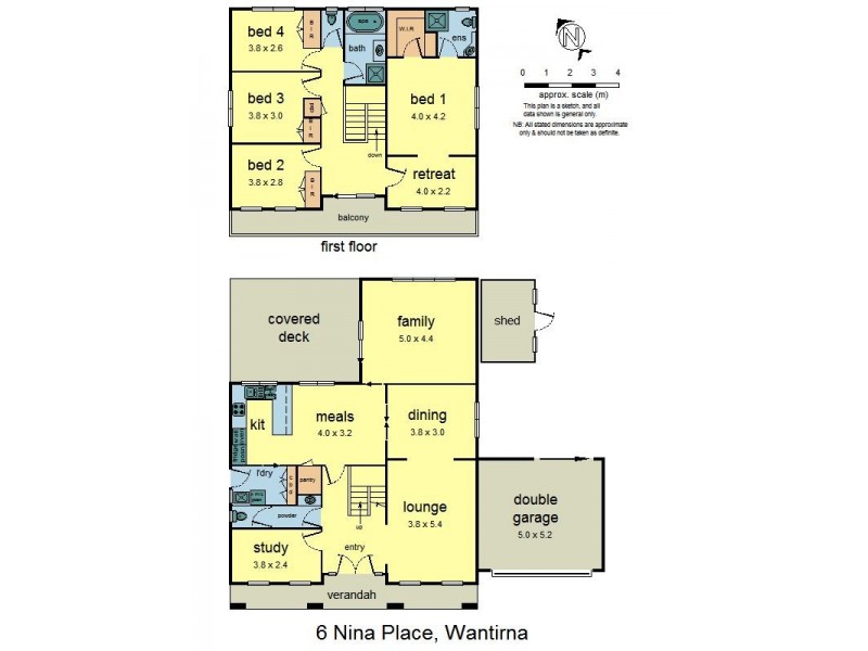 6 Nina Place, Wantirna VIC 3152 Floorplan