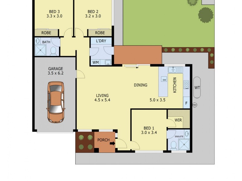 3/12 Sinclair Road, Bayswater VIC 3153 Floorplan