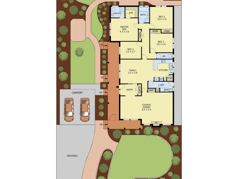 17 Riddell Road, Wantirna South VIC 3152 Floorplan