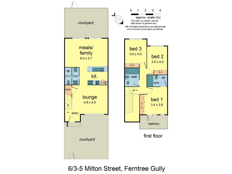 6/3-5 Milton Street, Ferntree Gully VIC 3156 Floorplan