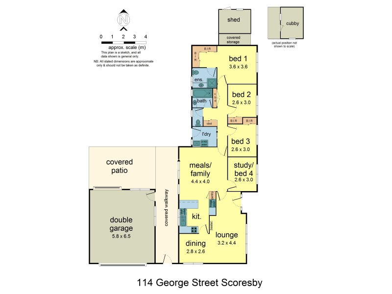 114 George Street, Scoresby VIC 3179 Floorplan