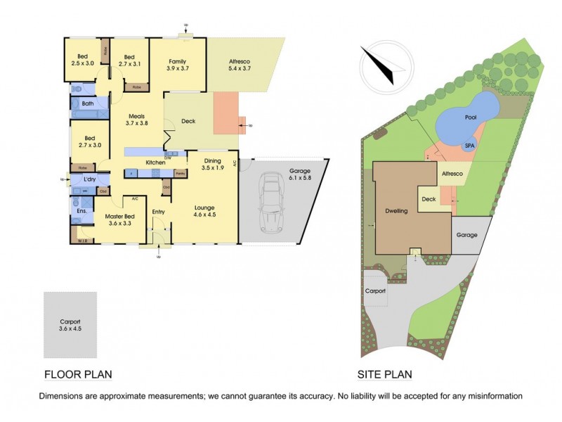 5 Coorong Court, Wantirna VIC 3152 Floorplan