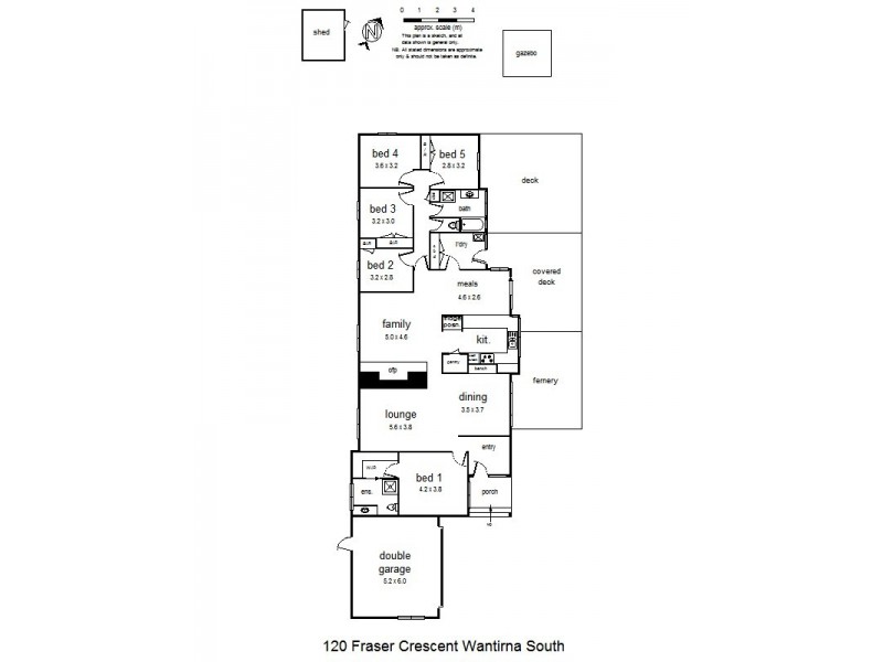 120 Fraser Crescent, Wantirna South VIC 3152 Floorplan