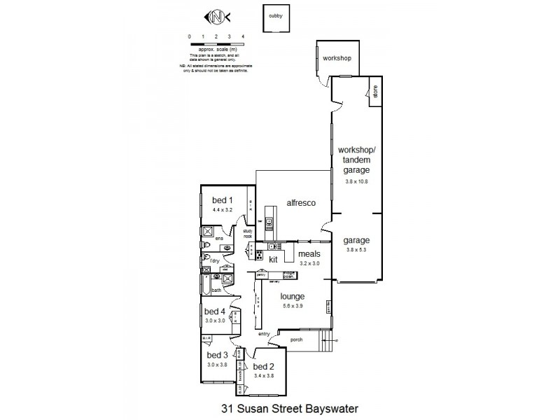 31 Susan Street, Bayswater VIC 3153 Floorplan