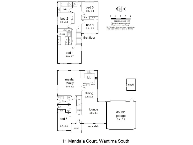 11 Mandala Court, Wantirna South VIC 3152 Floorplan