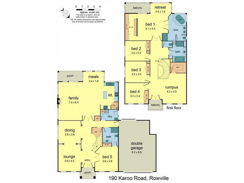 190 Karoo Road, Rowville VIC 3178 Floorplan