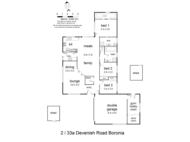2/33A Devenish Road, Boronia VIC 3155 Floorplan