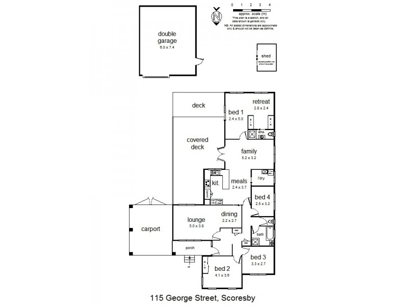 115 George Street, Scoresby VIC 3179 Floorplan