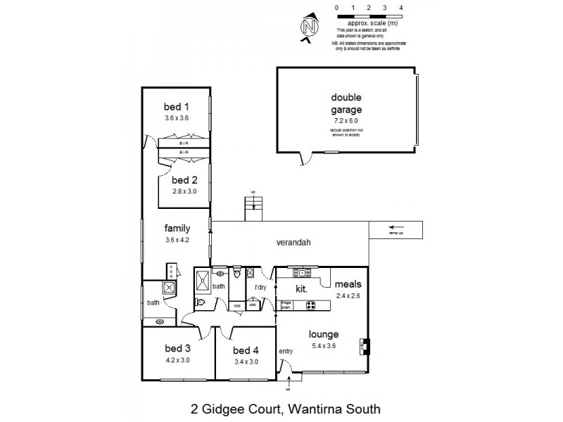 2 Gidgee Court, Wantirna South VIC 3152 Floorplan