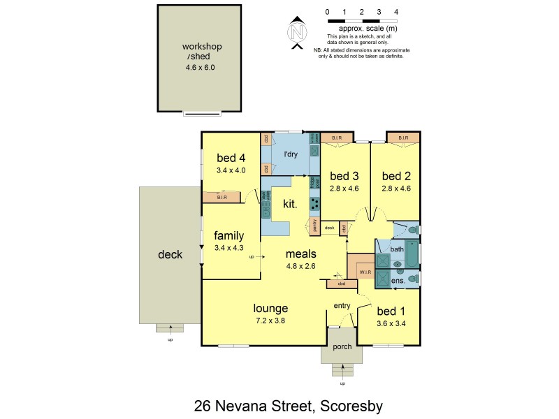 26 Nevana Street, Scoresby VIC 3179 Floorplan