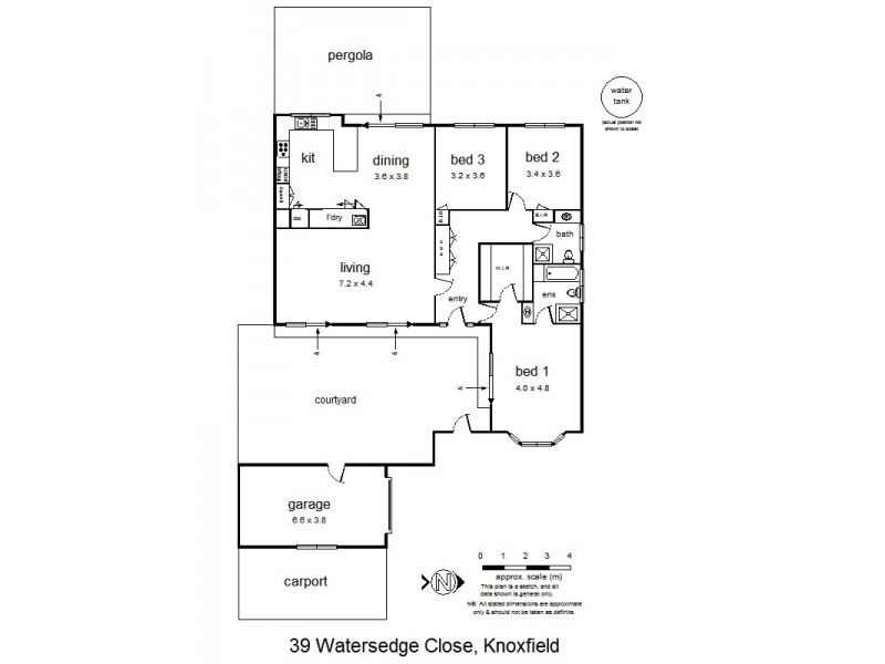 39 Watersedge Close, Knoxfield VIC 3180 Floorplan