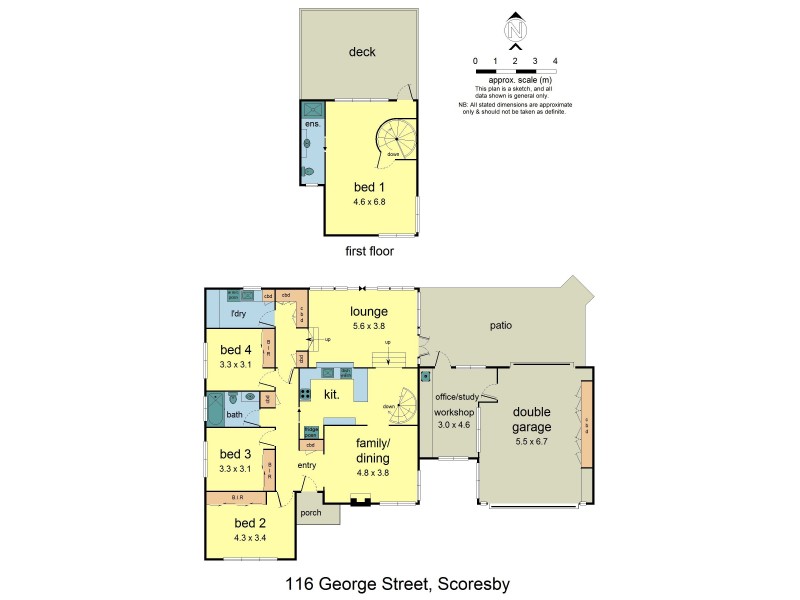 116 George Street, Scoresby VIC 3179 Floorplan