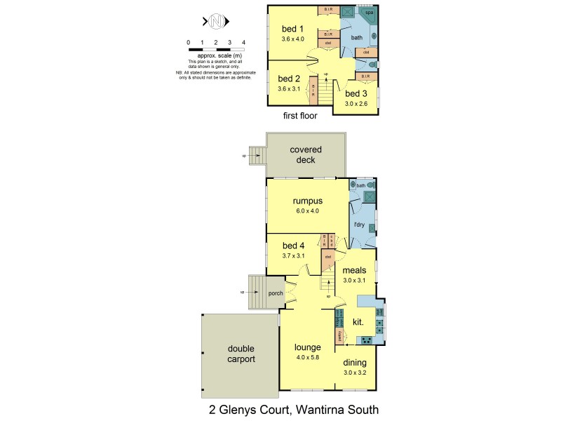 2 Glenys Court, Wantirna South VIC 3152 Floorplan