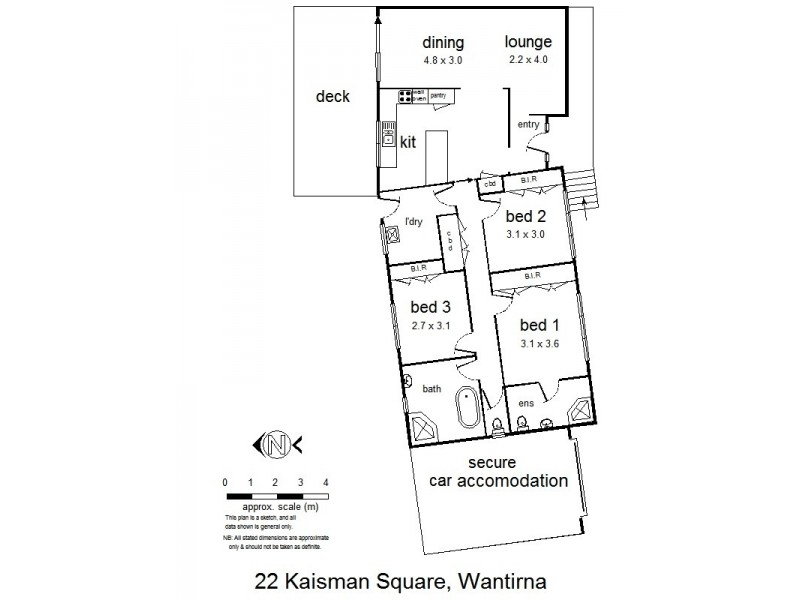 22 Kaisman Square, Wantirna VIC 3152 Floorplan